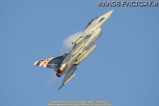 2014-09-06 Payerne Air14 0417 Eurofighter Typhoon - Royal Air Force